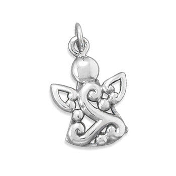 My Little Angel - Cute Sterling Silver Angel Crafted Pendant