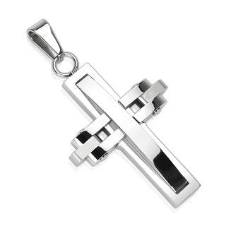 Sentinel -  Boldly Styled with Modern Elements Stainless Steel Pendant