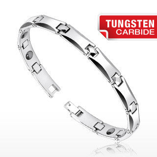 Hercules - Bio-Magnetic Light Weight Tungsten Carbide Men's Bracelet