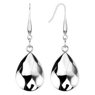 Silver Raindrops - Stainless Steel Drop Design Beautiful Earrings