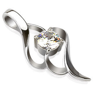 Divine - Unique Piece Of Art and Craft Stainless Steel with Cubic Zirconia